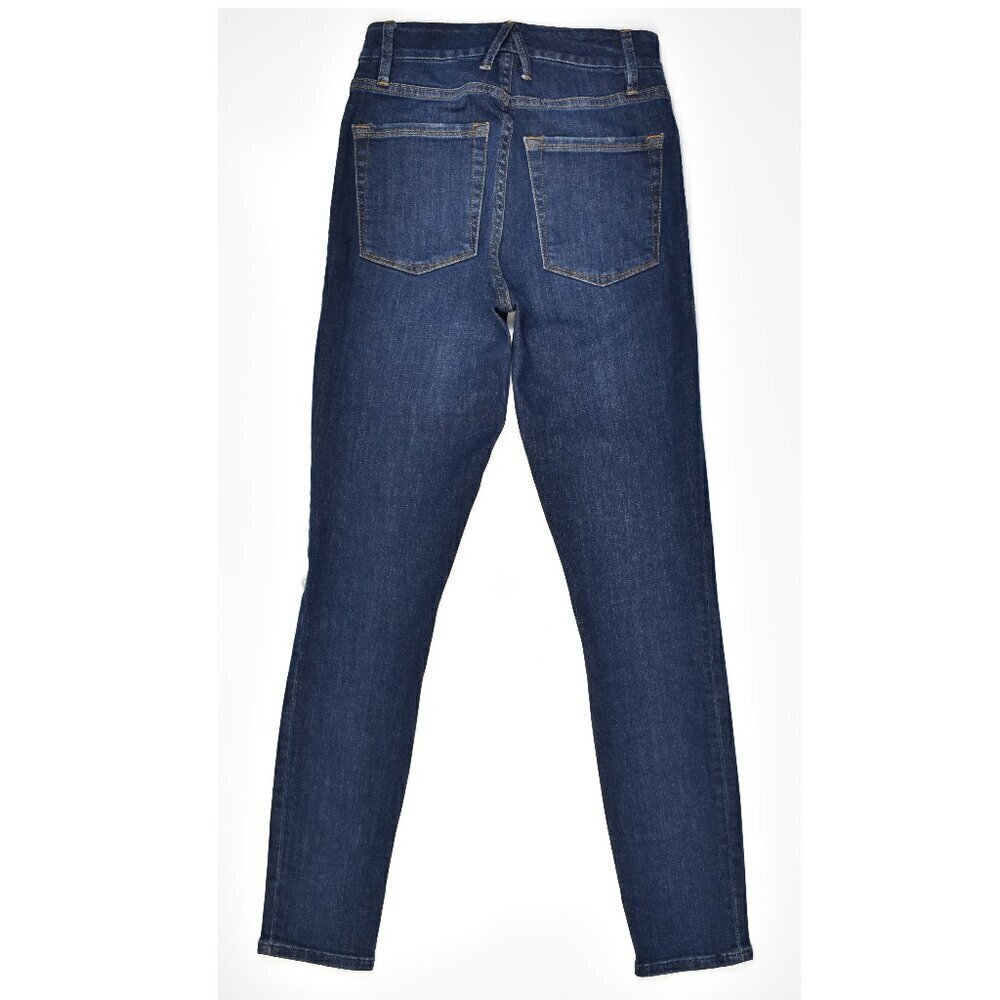 Good American Good Legs Crops Distressed Skinny Jeans 0/25 - Picture 2 of 9